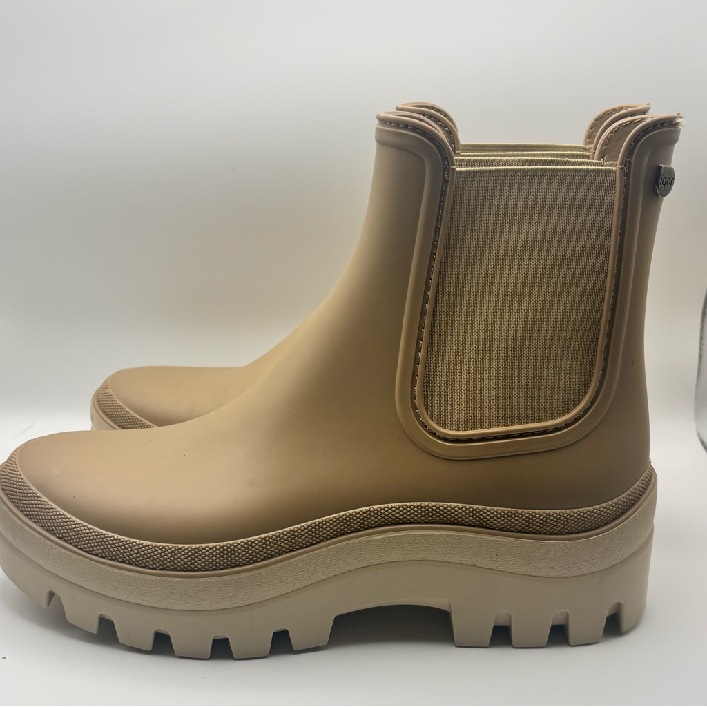 Igor Women’s Soul Water Boots, Beige Size 37 Us 7